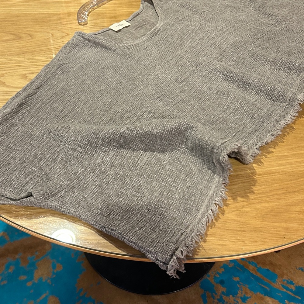Linen Poncho - Picture 3 of 3